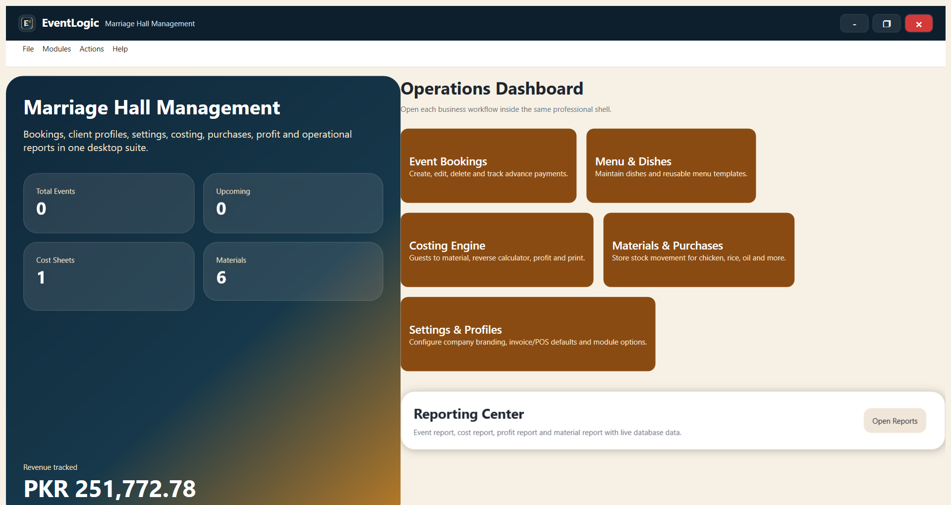 Blog 6 EventLogic Home Page